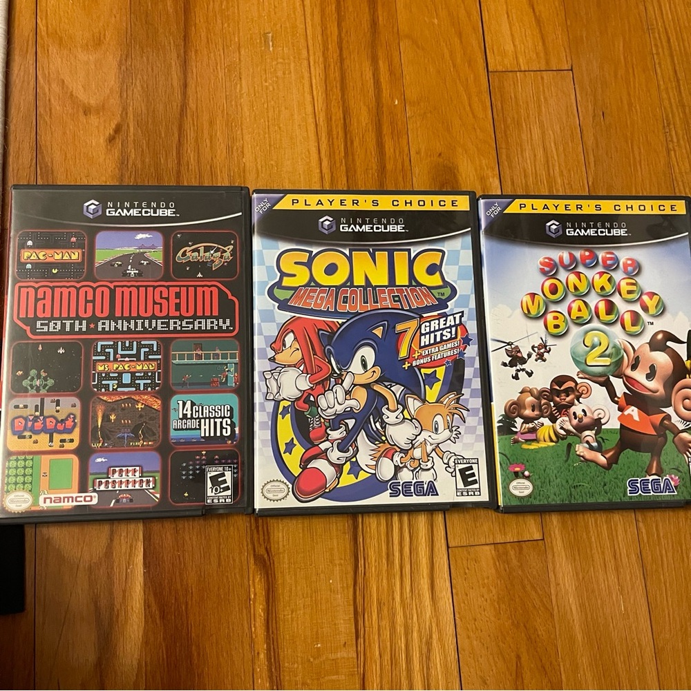Bundle of 3 Nintendo GameCube Games